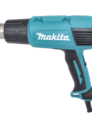 Makita HG 6531 CK pistola de aire caliente 2000 W 50 - 650 °C + set de accesorios 8 piezas + estuche