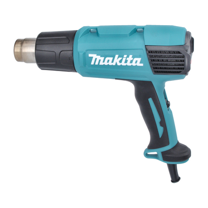 Makita HG 6531 CK pistola de aire caliente 2000 W 50 - 650 °C + set de accesorios 8 piezas + estuche