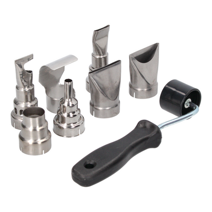 Makita HG 6531 CK pistola de aire caliente 2000 W 50 - 650 °C + set de accesorios 8 piezas + estuche