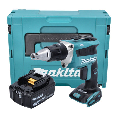 Makita DFS 452 F1J Akku Schnellbauschrauber 18 V Brushless + 1x Akku 3,0 Ah + Makpac - ohne Ladegerät - Toolbrothers