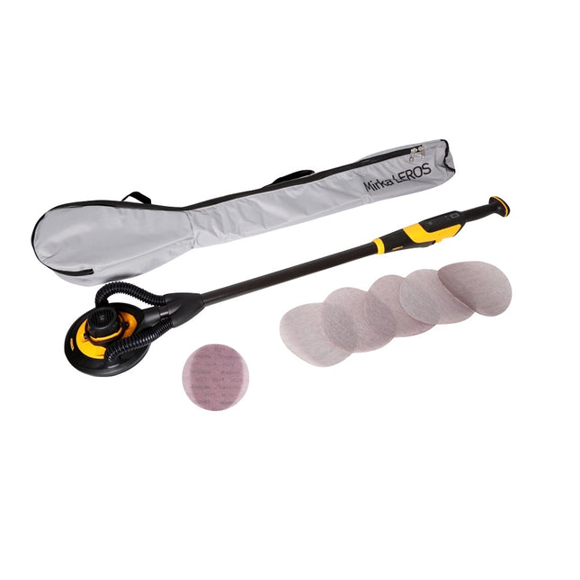 Mirka LEROS 950 CV Electric Wall and Ceiling Sander 225mm 5.0mm 350W + Bag + 30x Sanding Discs