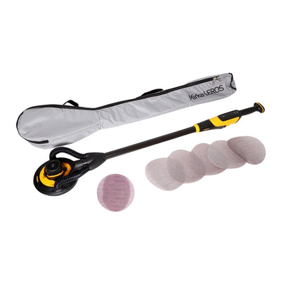 Mirka LEROS 950 CV Electric Wall and Ceiling Sander 225mm 5.0mm 350W+ Bag + 30x Sanding Discs