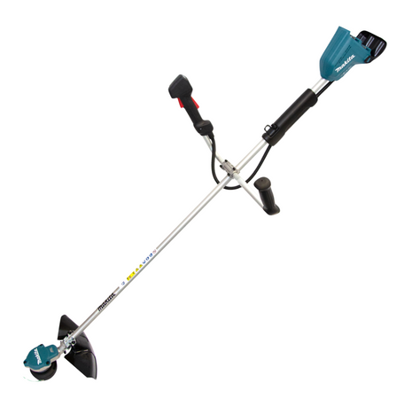 Desbrozadora de batería Makita DUR 368 AZ 36 V (2 x 18 V) bimando sin escobillas solo - sin batería, sin cargador