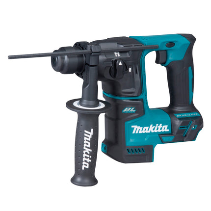 Taladro percutor a batería Makita DHR 171 RAJ 18 V 1,2 J SDS plus sin escobillas + 2x batería 2,0 Ah + cargador + Makpac