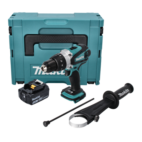 Makita DHP 458 M1J cordless impact drill 18 V 91 Nm + 1x rechargeable battery 4.0 Ah + Makpac - without charger