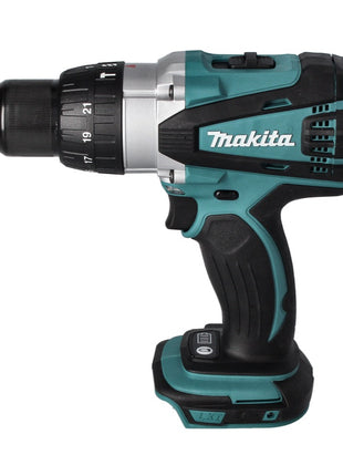 Makita DHP 458 M1J Perceuse-visseuse à percussion sans fil 18 V 91 Nm + 1x batterie 4,0 Ah + Makpac - sans chargeur