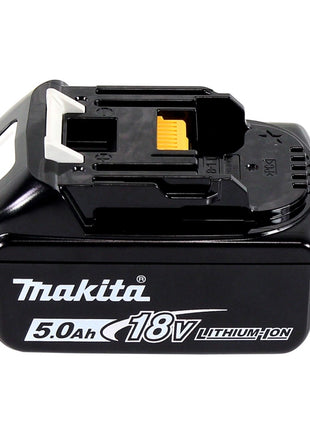 Taladro percutor inalámbrico Makita DHP 458 T1J 18 V 91 Nm + 1x batería 5,0 Ah + Makpac - sin cargador