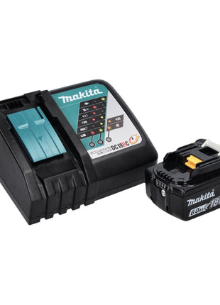 Taladro percutor inalámbrico Makita DHP 458 RG1J 18 V 91 Nm + 1x batería 6,0 Ah + cargador + Makpac