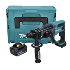 Makita DHR 202 M1J cordless combi hammer 18 V 2.0 J SDS Plus + 1x rechargeable battery 4.0 Ah + Makpac - without charger
