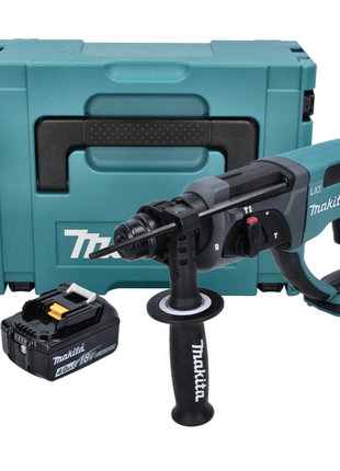 Makita DHR 202 M1J martillo combinado a batería 18 V 2.0 J SDS Plus + 1x batería 4.0 Ah + Makpac - sin cargador