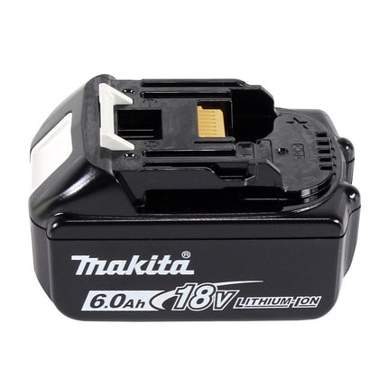 Makita DHR 202 G1J 18 V 2.0 J SDS Plus + 1x batteria 6.0 Ah + Makpac - senza caricabatterie