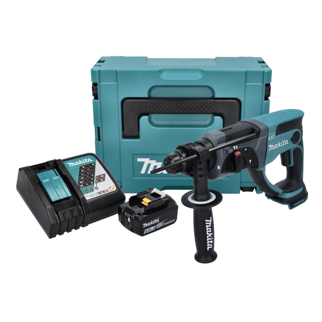 Makita DHR 202 RG1J Cordless combi hammer 18 V 2.0 J SDS Plus + 1x rechargeable battery 6.0 Ah + charger + Makpac