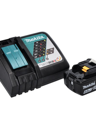 Martillo combinado a batería Makita DHR 202 RG1J 18 V 2,0 J SDS Plus + 1x batería 6,0 Ah + cargador + Makpac