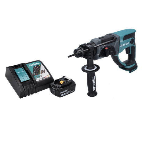 Makita DHR 202 RF1 Perforateur sans fil 18 V 2,0 J SDS Plus + 1x Batterie 3,0 Ah + Chargeur