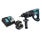 Makita DHR 202 RF Perforateur sans fil 18 V 2,0 J SDS Plus + 2x Batteries 3,0 Ah + Chargeur