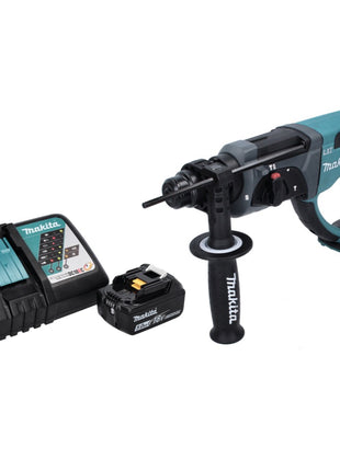 Makita DHR 202 RT1 Perforateur sans fil 18 V 2,0 J SDS Plus + 1x Batterie 5,0 Ah + Chargeur