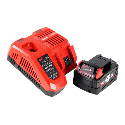 Taladro percutor inalámbrico Milwaukee M18 BLPD2-401 FC 18 V 82 Nm sin escobillas + 1x batería 4,0 Ah + cargador