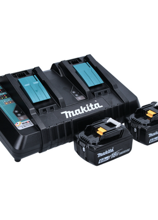 Makita DUR 368 APG débroussailleuse à batterie 36 V (2 x 18 V) sans balais à deux poignées + 2x batterie 6,0 Ah + chargeur