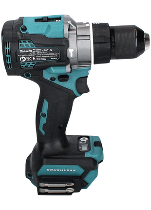 Taladro percutor inalámbrico Makita HP 001 GZ01 40 V máx. 140 Nm XGT Brushless + Makpac - sin batería, sin cargador