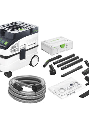 Festool CT 15 E CLEANTEC Absaugmobil 15 l + Reinigungsset RS-ST D 27/36-Plus im Systainer - Toolbrothers