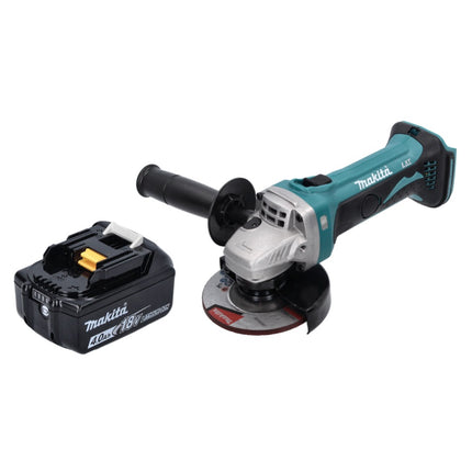 Makita DGA 452 M1 cordless angle grinder 18 V 115 mm + 1x battery 4.0 Ah - without charger