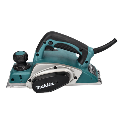 Makita KP 0800 Pialla a filo / pialla elettrica 620 W 82 mm + lama reversibile - senza custodia