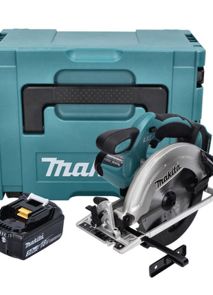 Makita DSS 611 F1J Scie circulaire sans fil 18 V 165 mm + 1x Batterie 3,0 Ah + Coffret Makpac - sans chargeur