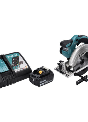 Sierra circular de batería Makita DSS 611 RM1 18 V 165 mm + 1x batería 4,0 Ah + cargador