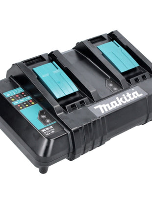 Cargador doble Makita DC 18 SH 2x 14,4 V 2x 18 V (36 V) LXT (199687-4) Corriente de carga de 2,6 amperios