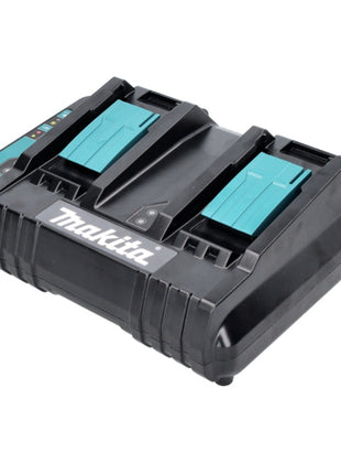 Cargador doble Makita DC 18 SH 2x 14,4 V 2x 18 V (36 V) LXT (199687-4) Corriente de carga de 2,6 amperios