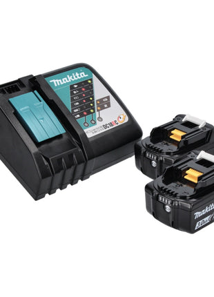 Makita DTW 251 RF Atornillador de impacto inalámbrico 18 V 230 Nm 1/2" + 2x baterías 3,0 Ah + cargador