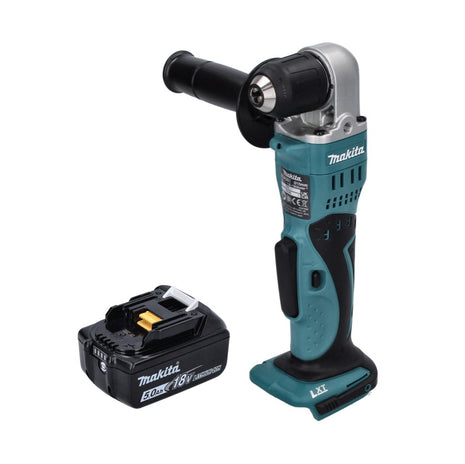 Makita DDA 351 T1 Akku Winkelbohrmaschine 18 V 13,5 Nm + 1x Akku 5,0 Ah - ohne Ladegerät - Toolbrothers