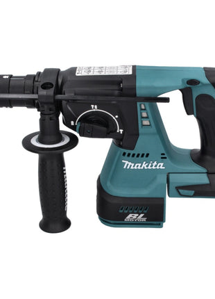 Taladro percutor inalámbrico Makita DHR 243 F1J 18 V 2,0 J SDS plus sin escobillas + 1x batería 3,0 Ah + Makpac - sin cargador