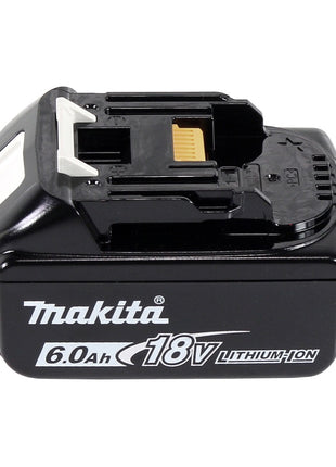 Taladro percutor inalámbrico Makita DHR 243 G1J 18 V 2,0 J SDS plus sin escobillas + 1x batería 6,0 Ah + Makpac - sin cargador