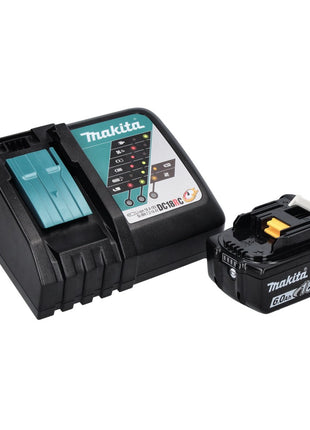 Taladro percutor inalámbrico Makita DHR 243 RG1J 18 V 2,0 J SDS plus sin escobillas + 1x batería 6,0 Ah + cargador + Makpac