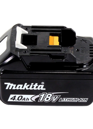 Makita DTS 141 M1J destornillador de impulso inalámbrico 18 V 40 Nm 1/4" sin escobillas + 1x batería 4,0 Ah + Makpac - sin cargador