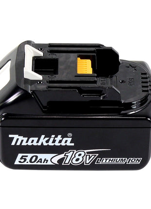 Makita DTS 141 T1J Visseuse à impulsions sans fil 18 V 40 Nm 1/4'' Brushless + 1x batterie 5,0 Ah + Makpac - sans chargeur