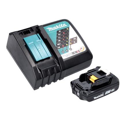 Taladro atornillador a batería Makita DDF 487 RA1 18 V 40 Nm sin escobillas + 1x batería recargable 2,0 Ah + cargador
