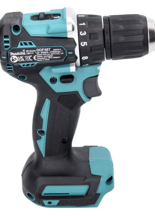 Makita DDF 487 RA taladro atornillador inalámbrico 18 V 40 Nm sin escobillas + 2 baterías 2,0 Ah + cargador