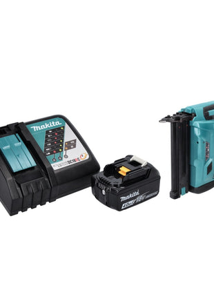 Makita DBN 500 RM1 Cloueuse Sans Fil 18 V 15-50 mm + 1x batterie rechargeable 4,0 Ah + chargeur