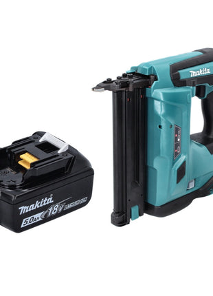 Clavadora con cabezal de batería Makita DBN 500 T1 18 V 15-50 mm + 1x batería 5,0 Ah - sin cargador