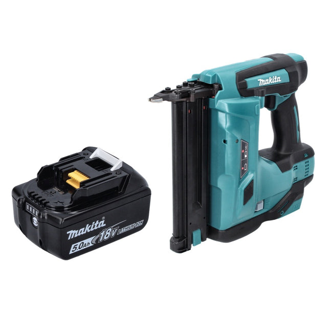 Clavadora a batería Makita DBN 500 T1 18 V - 15-50 mm + 1x batería 5.0 Ah - sin cargador
