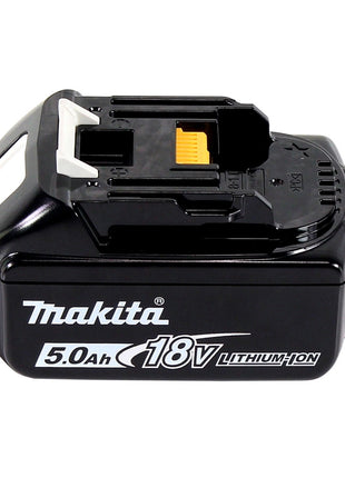 Clavadora con cabezal de batería Makita DBN 500 T1 18 V 15-50 mm + 1x batería 5,0 Ah - sin cargador