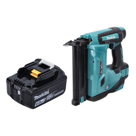 Clavadora con cabezal de batería Makita DBN 500 G1 18 V 15-50 mm + 1x batería 6,0 Ah - sin cargador