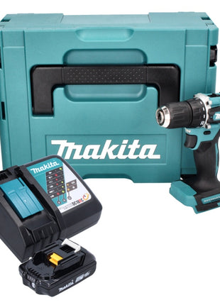 Makita DDF 487 RA1J perceuse/visseuse sans fil 18 V 40 Nm sans balais + 1x batterie 2,0 Ah + chargeur + Makpac