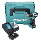 Makita DDF 487 RA1J perceuse/visseuse sans fil 18 V 40 Nm sans balais + 1x batterie 2,0 Ah + chargeur + Makpac