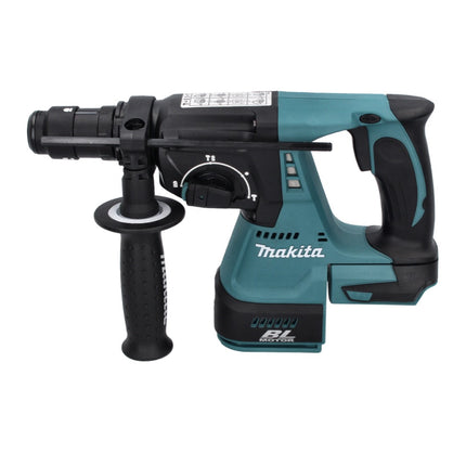 Makita DHR 243 RT1 cordless hammer drill 18 V SDS plus brushless + 1x rechargeable battery 5.0 Ah + charger