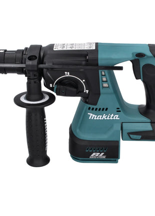 Taladro percutor inalámbrico Makita DHR 243 RT 18 V SDS plus sin escobillas + 2x baterías 5,0 Ah + cargador