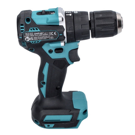 Makita DHP 487 RA1 trapano a percussione a batteria 18 V 40 Nm brushless + 1x batteria ricaricabile 2,0 Ah + caricabatterie