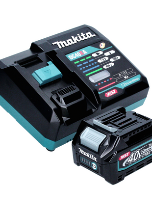 Makita UB 001 GD101 Souffleur de feuilles sans fil 40 V max. Brushless + 1x Batterie 2,5 Ah + Chargeur